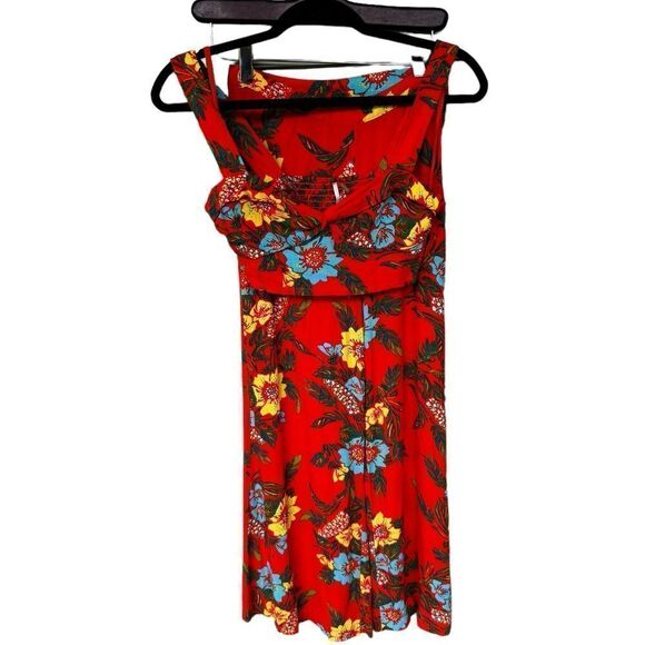 Free People Blue Horizon Set in Orange size 0 - Picture 6 of 8